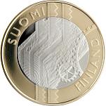 5 евро Финляндия 2011 год Уусимаа