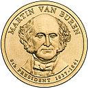 8-й президент США Мартин ван Бюрен.