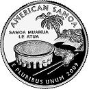 Четвертаки США (квотеры) штатов и территорий: Американское Самоа 2009
