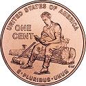1 цент США 2009 год Центы Линкольна