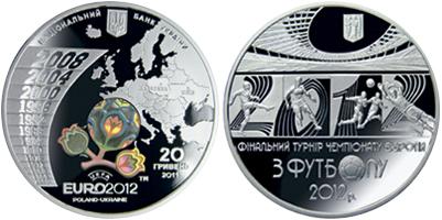 20 гривен Украина Чемпионат Европы по футболу - 2012 (Евро-2012)