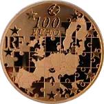 100 евро Франция 2004 год Европа-2004