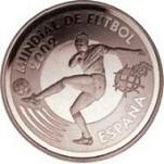 10 евро Испания 2002 год Чемпионат мира по футболу - 2002