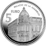 5 евро Испания 2010 год Испанские столицы: Сеута
