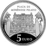 5 евро Испания 2010 год Испанские столицы: Мелилья