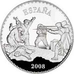 50 евро Испания 2008 год 200 лет Войны за независимость Испании (1808—1814)